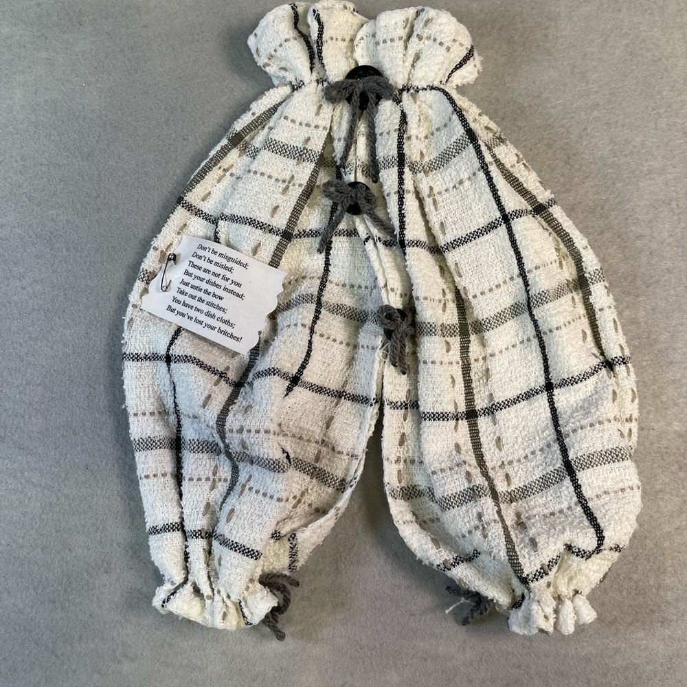 Plaid Kitchen Britches